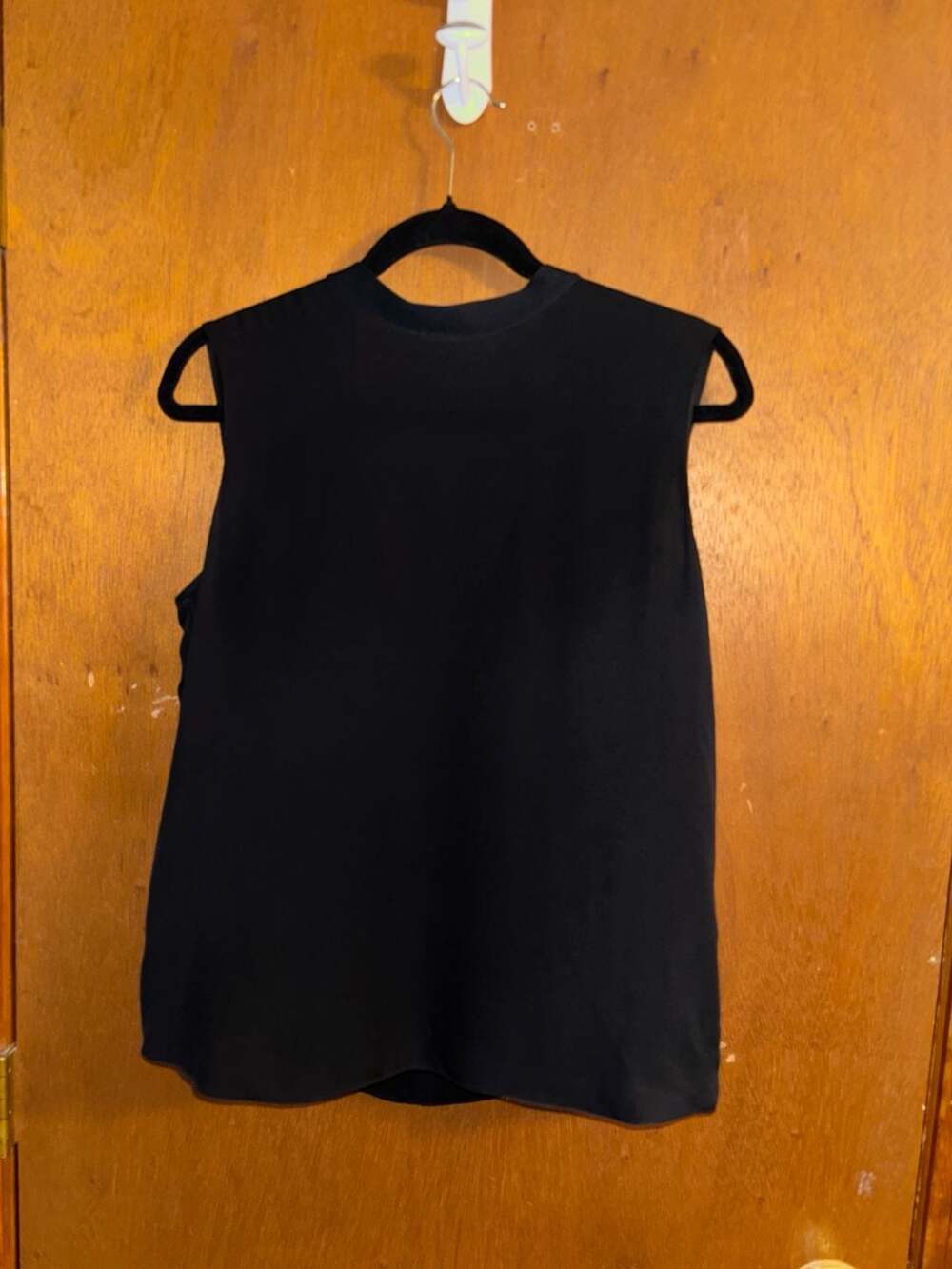 Vince Tie Back Sleeveless Silk Blouse (Women)